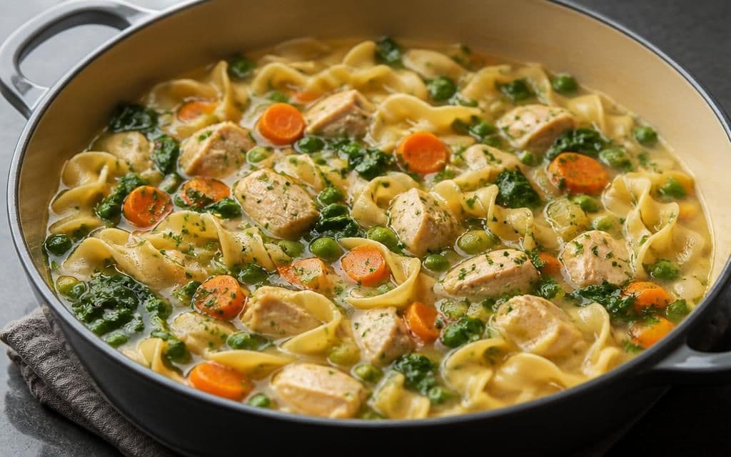 Homestyle Chicken Noodle Soup recipe photo
